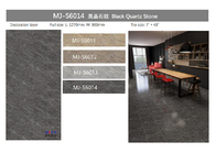 Black Quartz Stone SPC Composite Flooring 5mm 4mm GKBM Greenpy MJ-S6014