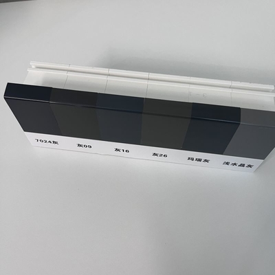 Szary UPVC Profili okiennych GKBM Nowa izolacja cieplna 60B